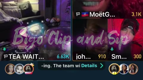 Team PK Moet Citizen ft Tea Waitress vs Big Kahuna 10/31/25 #bigoclipandsip