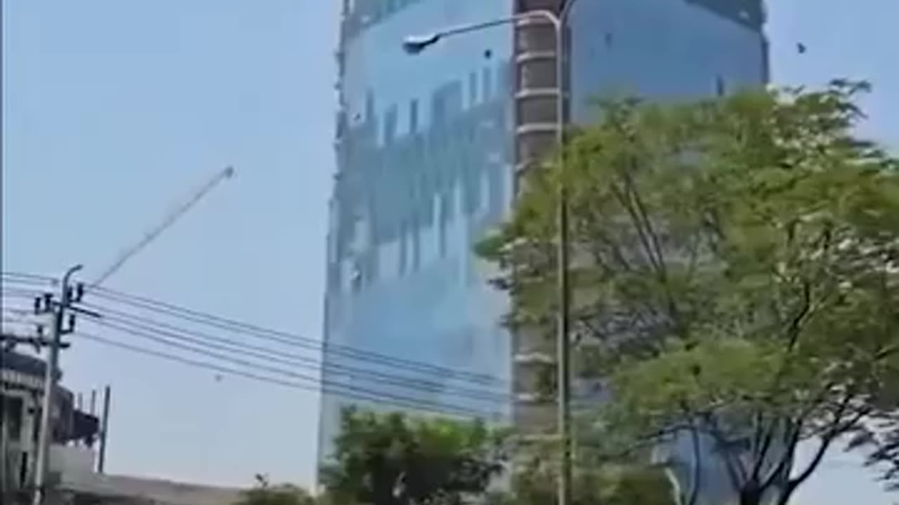 Devastating Earthquake, Bangkok, Thiland 28-03-2025