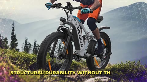 VARUN S26-1 Electric Bike 250W Motor 48V 18AH Battery 26*4" Fat Tire Commuting Electric Bike