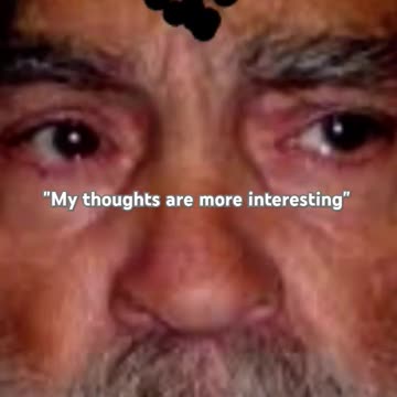 DEEP THOUGHTS WITH CHARLES MANSON - VOL. 69: "DO YOU READ?"