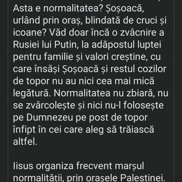 SODOMIT ERETIC Paul Palencsar NORMALITATEA=SODOMIE,Hristos ar fi PARTICIPAT LA MARSUL SODOMITILOR!