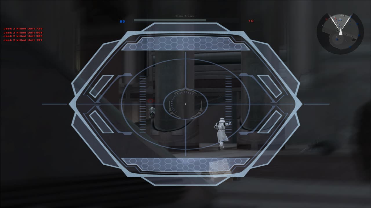 SWBF2 2005: Instant Action Conquest Coruscant Republic Gameplay