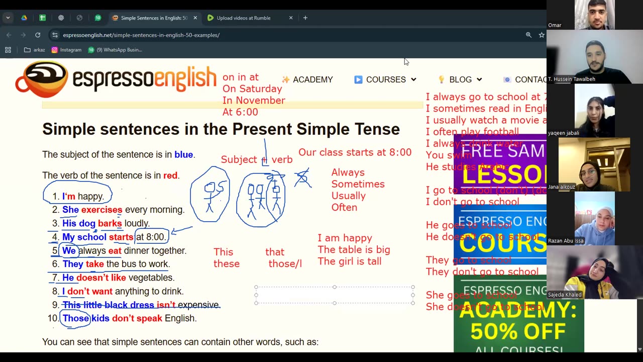 Fluency Builders-A1 (21) Make a simple sentence