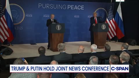Full President Donald Trump and Russian President Vladimir Putin New Conference