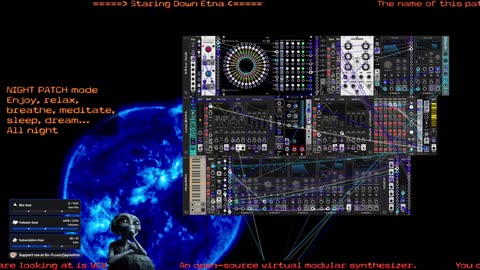 Night Patch Mode - VCV Rack Ambient & Meditative Sound - for 🙏 Inner 🕉 Peace ☮ SFW