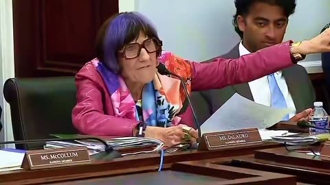 LOL: Hegseth has PERFECT reaction when Purple-haired Democrat tries screaming at him