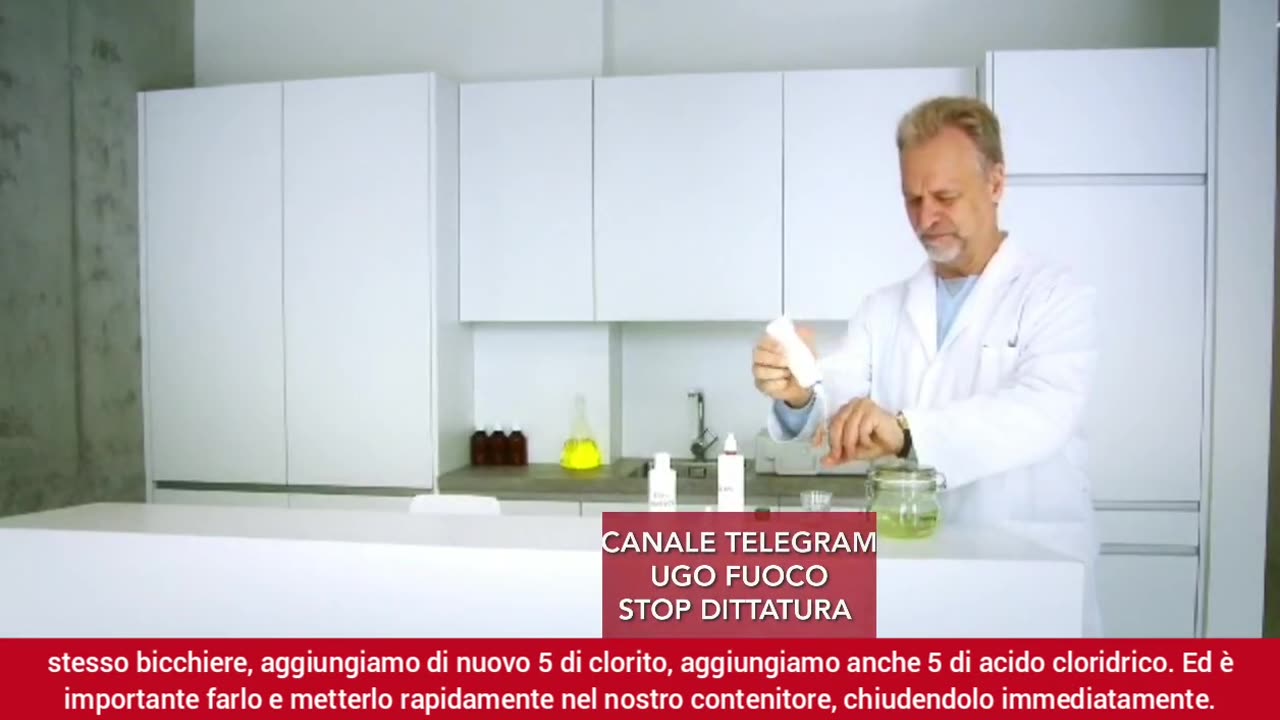 PREPARAZIONE DEL BIOSSIDO DI CLORO / preparación CDS