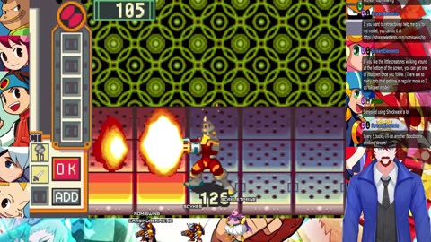 Mega Mans but grid combat