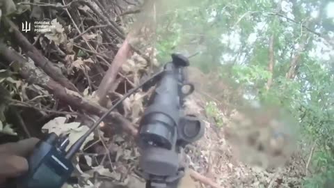 Archive footage of the combat work of Russian volunteers from the “Siberian Battalion”