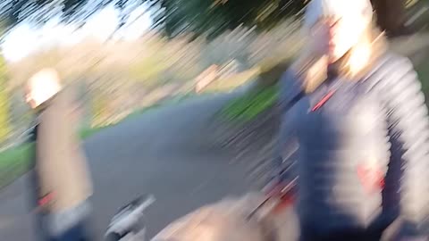 Cops visiting dog eaters