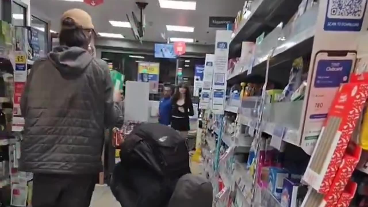 Happened in Kilburn tescos yesterday.