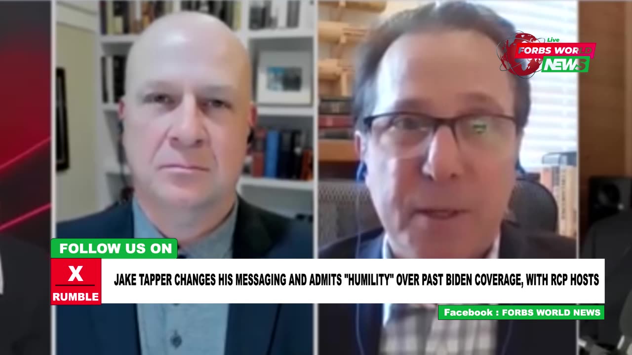 Did fake new Tapper realize his errors from years of covering for Joe Biden