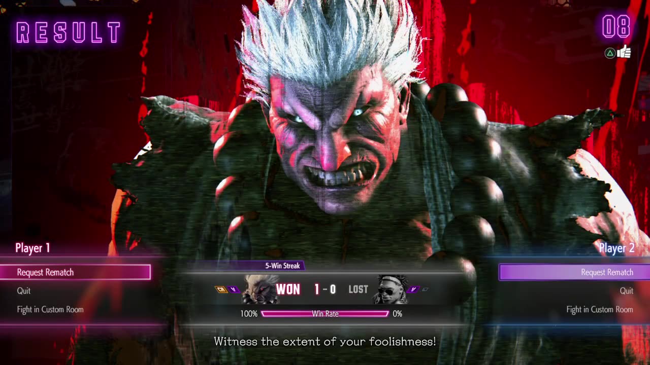 Akuma vs DeeJay
