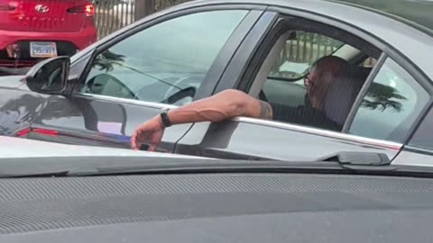 Bro Driving From the Backseat