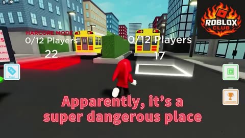 In the Roblox game, the wall vanishes after being touched