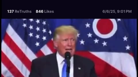 President Trump - Swatting Mosquitos