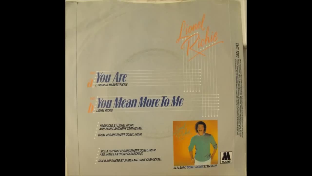Lionel Richie - You Are
