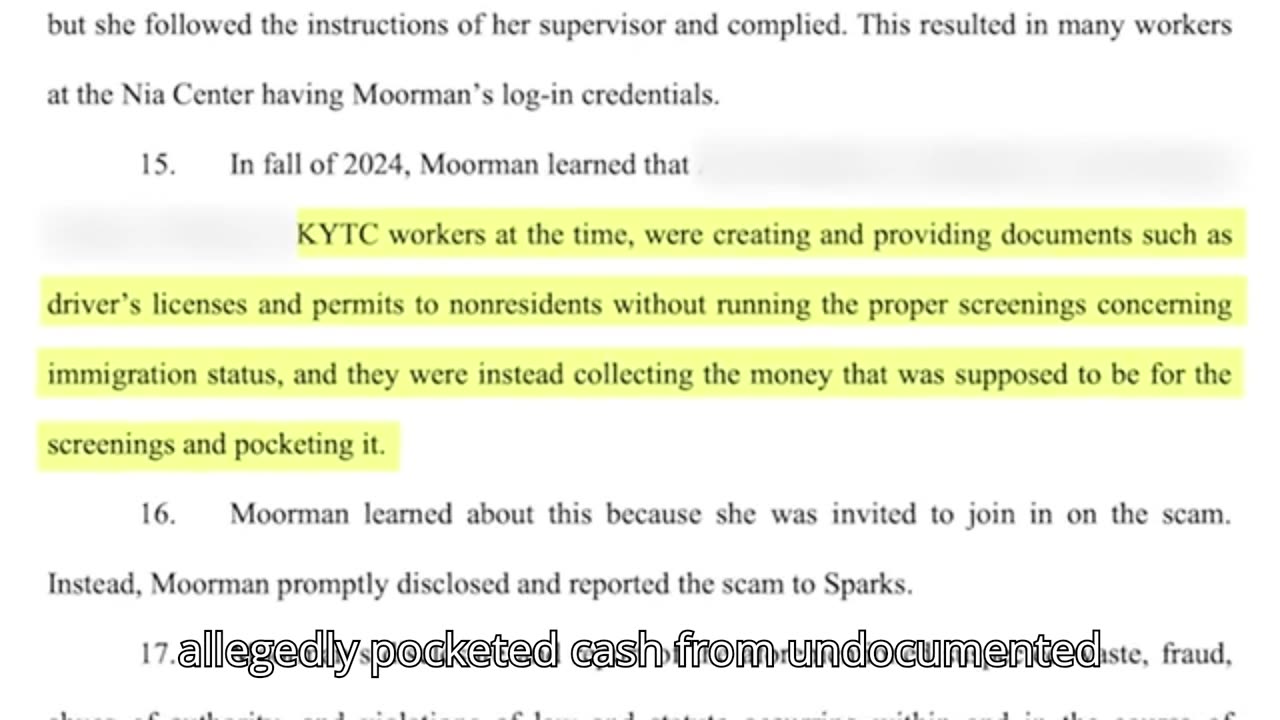 Whistleblower FIRED After Reporting Kentucky Driver's License Scheme For Illegal Immigrants