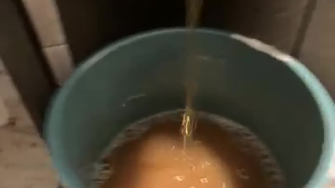 Filling up my coffee cup