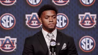 Auburn DL Keldric Faulk | 2025 SEC Media Days