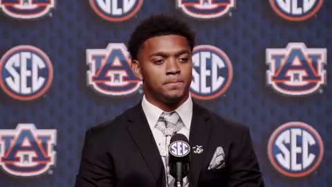 Auburn DL Keldric Faulk | 2025 SEC Media Days