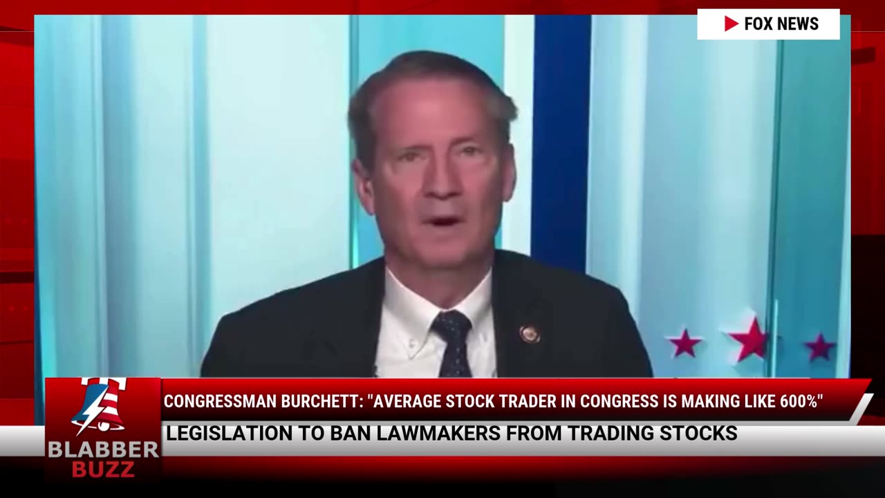 Congressman Burchett: "Average Stock Trader In Congress Is Making Like 600%"