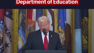 Trump Eliminates Department Of Education