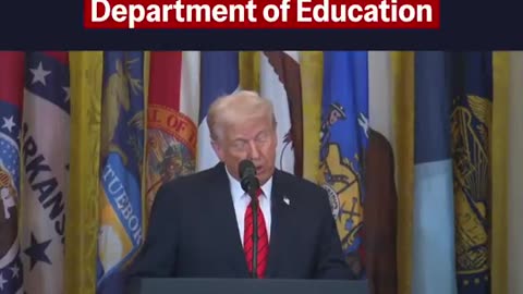 Trump Eliminates Department Of Education