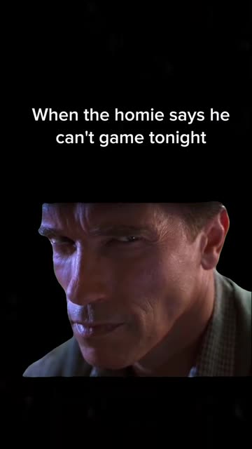 When the homie says he can't game