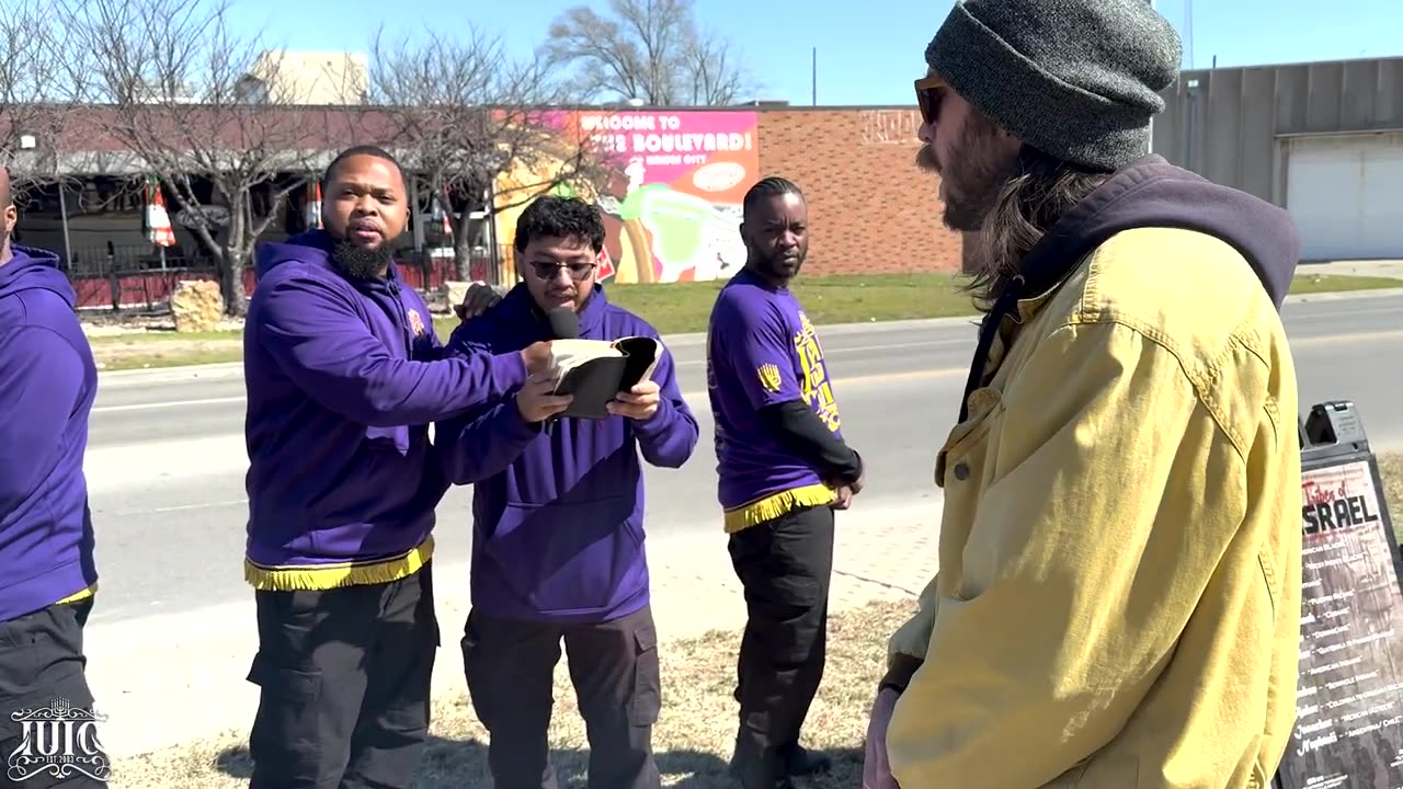 Raging Caucasian Can t Stand The Word Of GOD!!