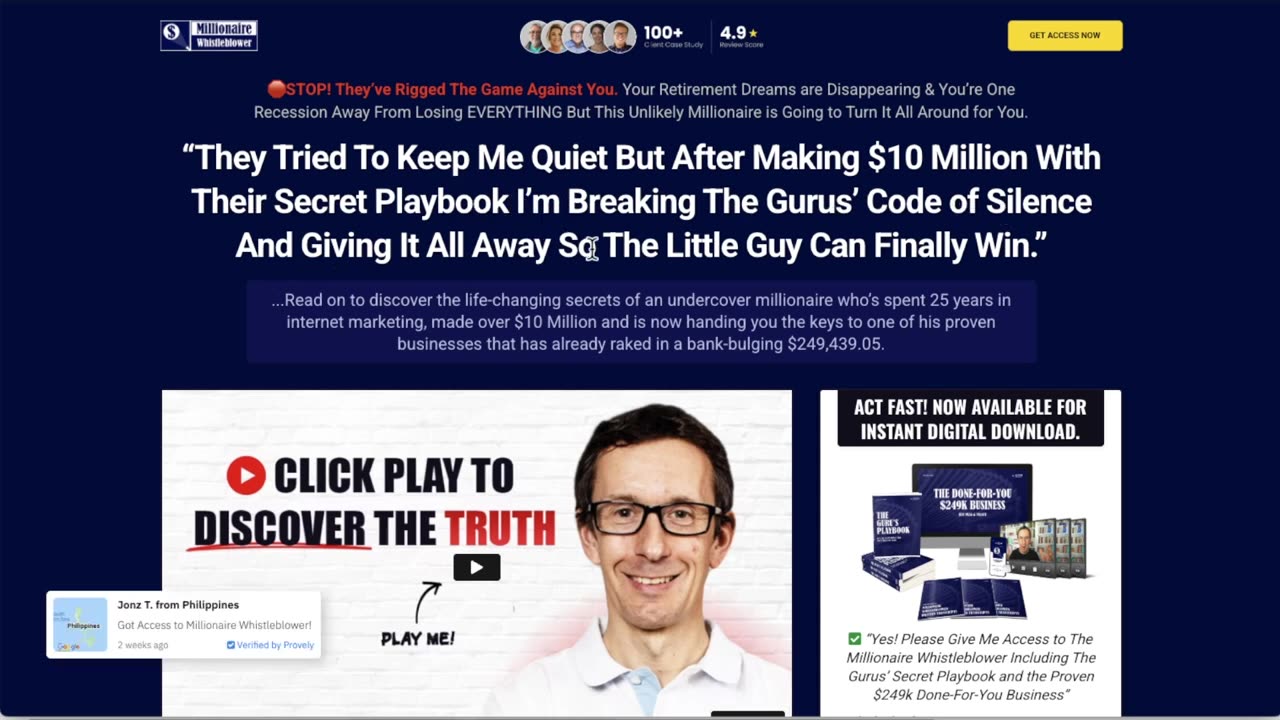 Millionaire Whistleblower Review: Does It REALLY Work?
