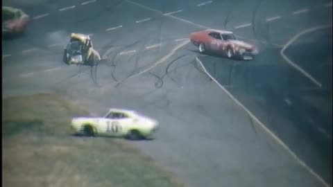 🚨 Huge Crash! Charlie Glotzbach Wrecks | 1973 Charlotte 500 NASCAR #Shorts #NASCAR #Crash #StockCar