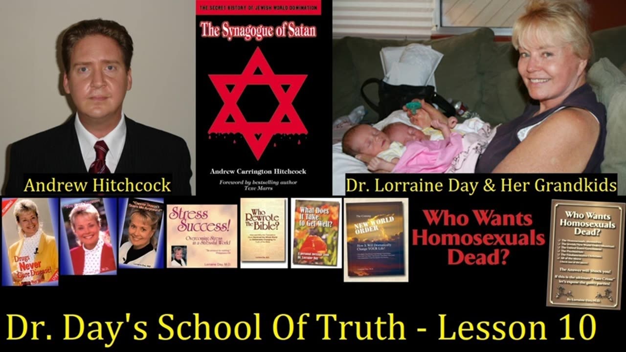 Dr Loraine Day, Holocaust Hoax and the increase in Childhood cancer