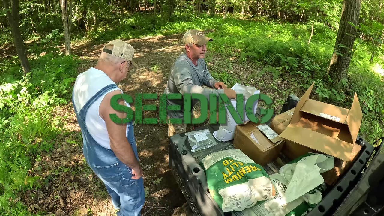 Orchard Food Plot Prep 23' - 4K