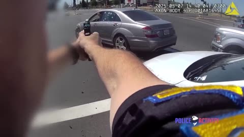 Fresno Cop Shoots at Armed Man Who Rammed Ex-Girlfriend’s Car With Child Inside