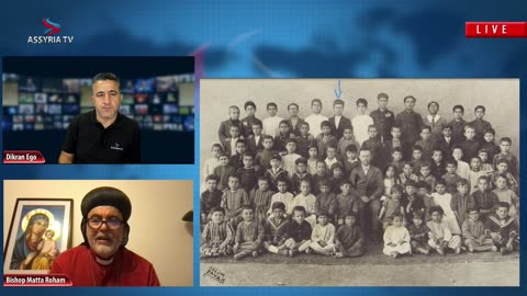 Bishop Matta Roham talks about the church schools in Gozarto, Syria