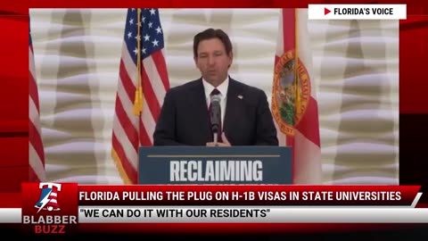 Florida Pulling The Plug On H-1B Visas In State Universities