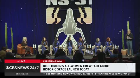 Blue Origin Launches Star-Studded Crew on Space Tourism Rocket: “One, Two, Three: Take Up Space!”