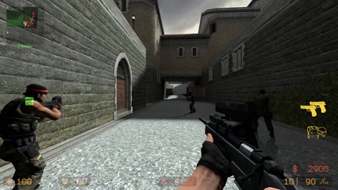 Playing CS: Source Against Bots with Nu Disco Music - 4/6/2025 (Non-Monetized)