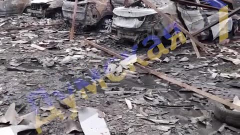 devastation | Odesa Parking Lot Destroyed by Russian Air Attack | RCF