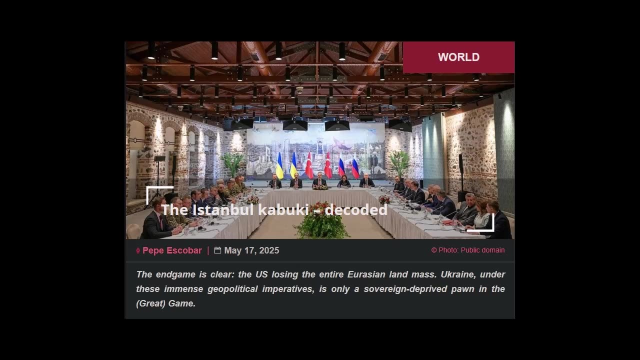 The Istanbul kabuki – decoded 😎