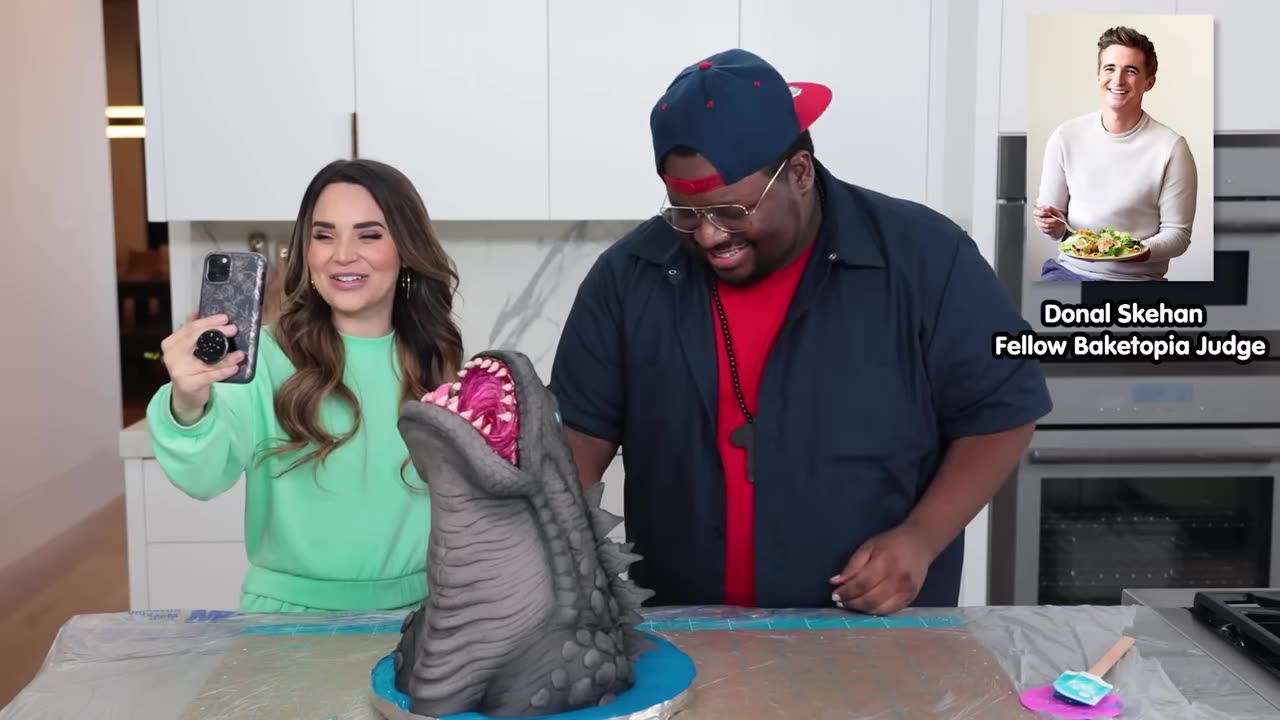 EPIC GODZILLA CAKE! - NERDY NUMMIES - YouTube