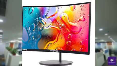 Sceptre Curved 24-inch Gaming Monitor 1080p R1500 98% sRGB HDMI x2 VGA Build-in