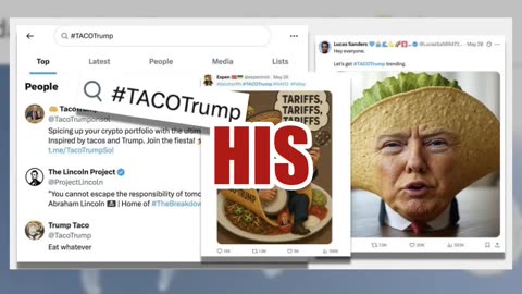 Fact Check: FAKE Video Shows 'TACO' in the Sky Over Mar-a-Lago