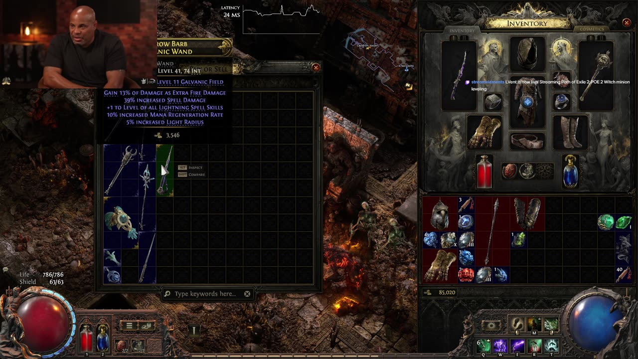 POE 2 Witch Minion leveling