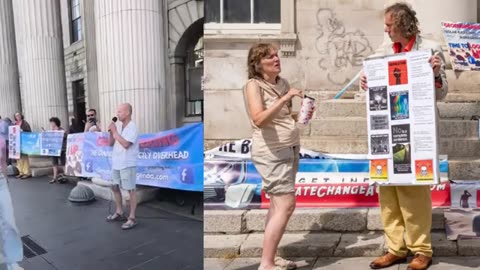 Anti-Geoengineering Ireland are getting busy holding information drops on the streets of Ireland