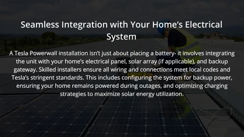 Tesla Powerwall Installers Near Me What to Expect Beyond the Basics