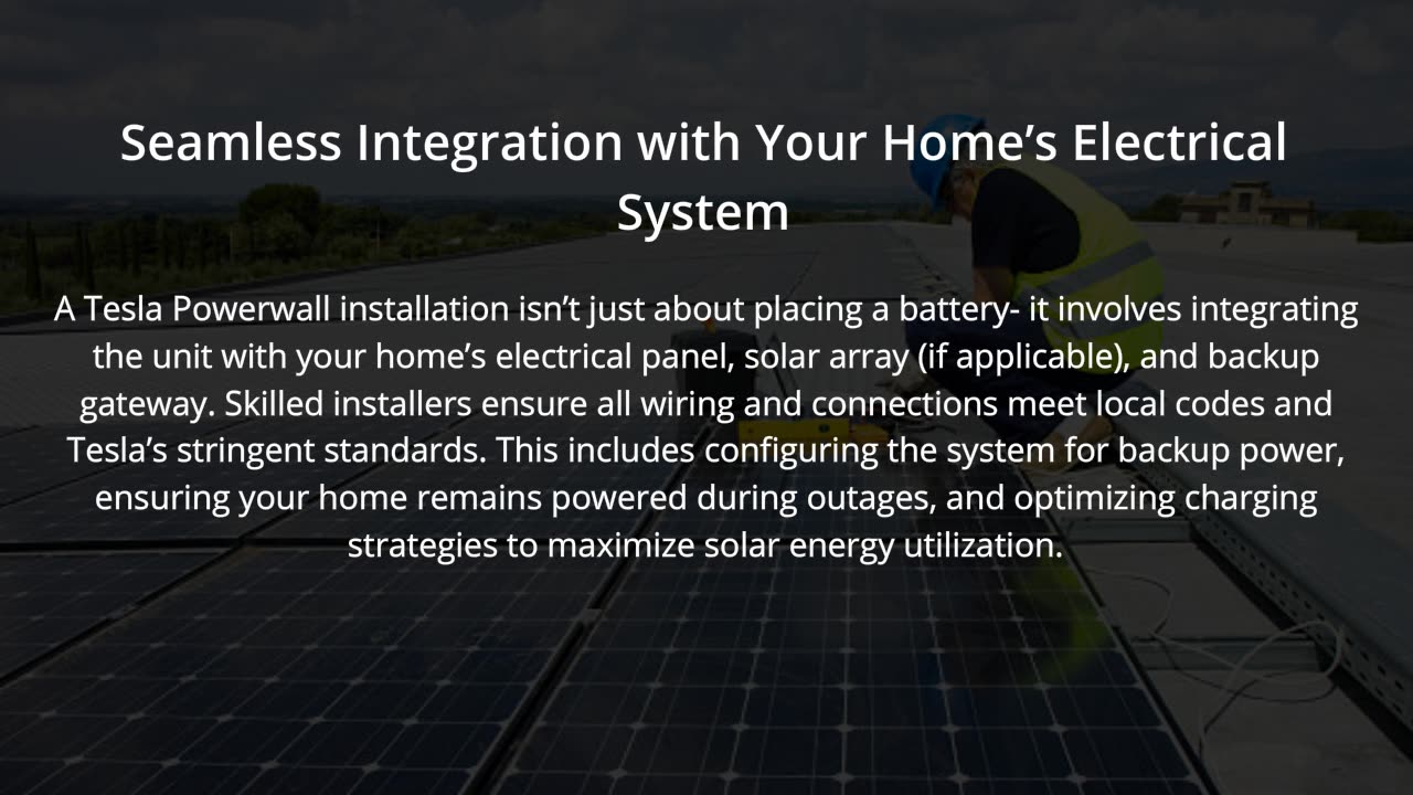Tesla Powerwall Installers Near Me What to Expect Beyond the Basics