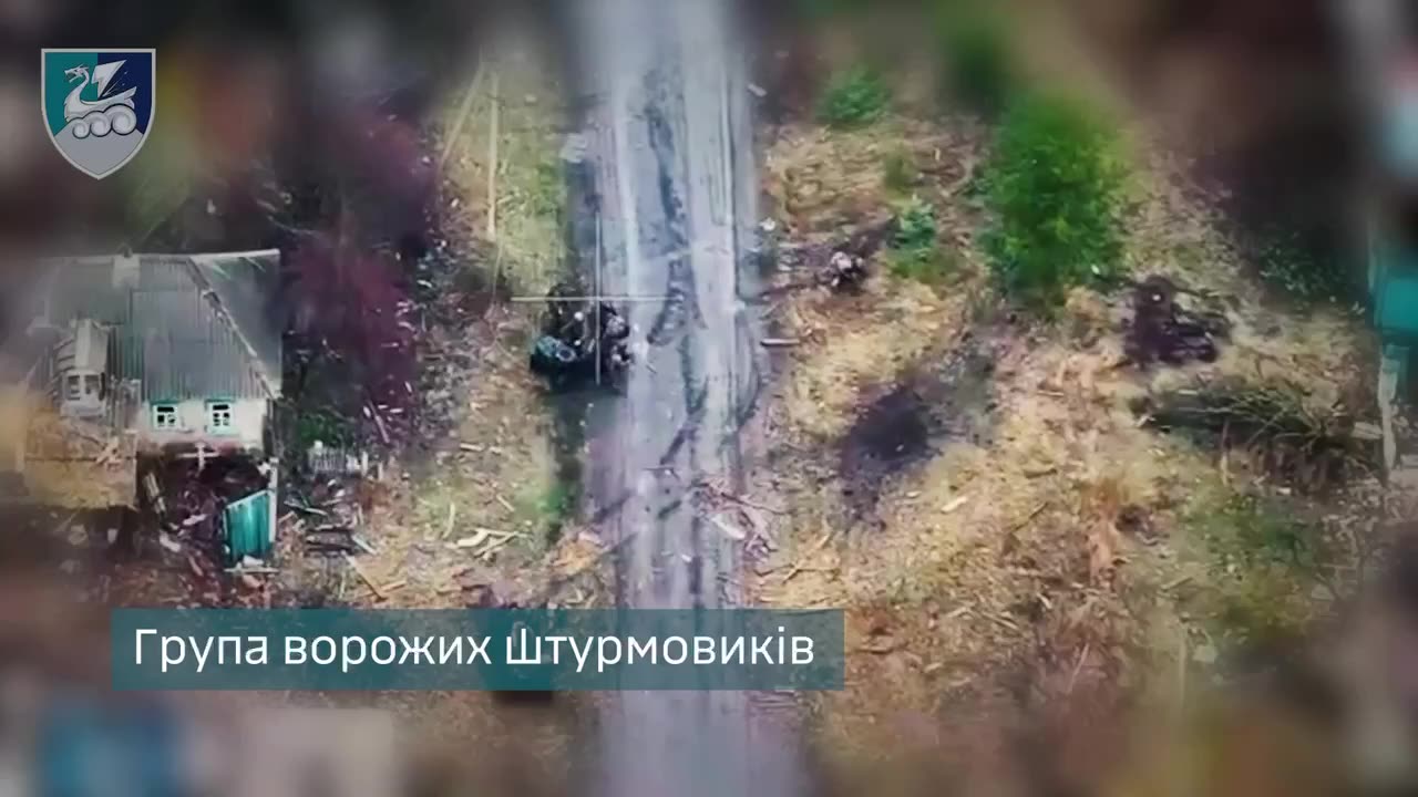 😎🔥 Marines are destroying Russians who are trying to gain a foothold in Sumy region!