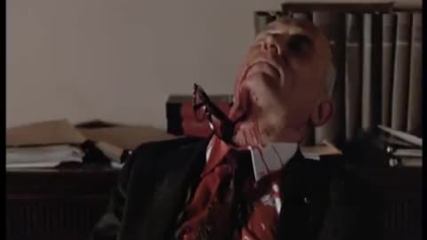 #GODFATHER III AL TAKES OUT #POPE, FALLING FOR DEAD IN THE CATHEDRAL #Q #DROPS